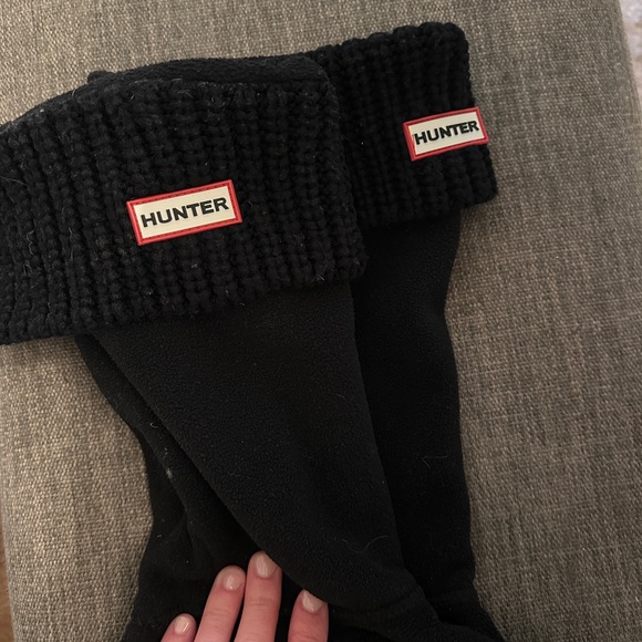 Hunter Classic Black Tall Boots - Picture 9 of 9